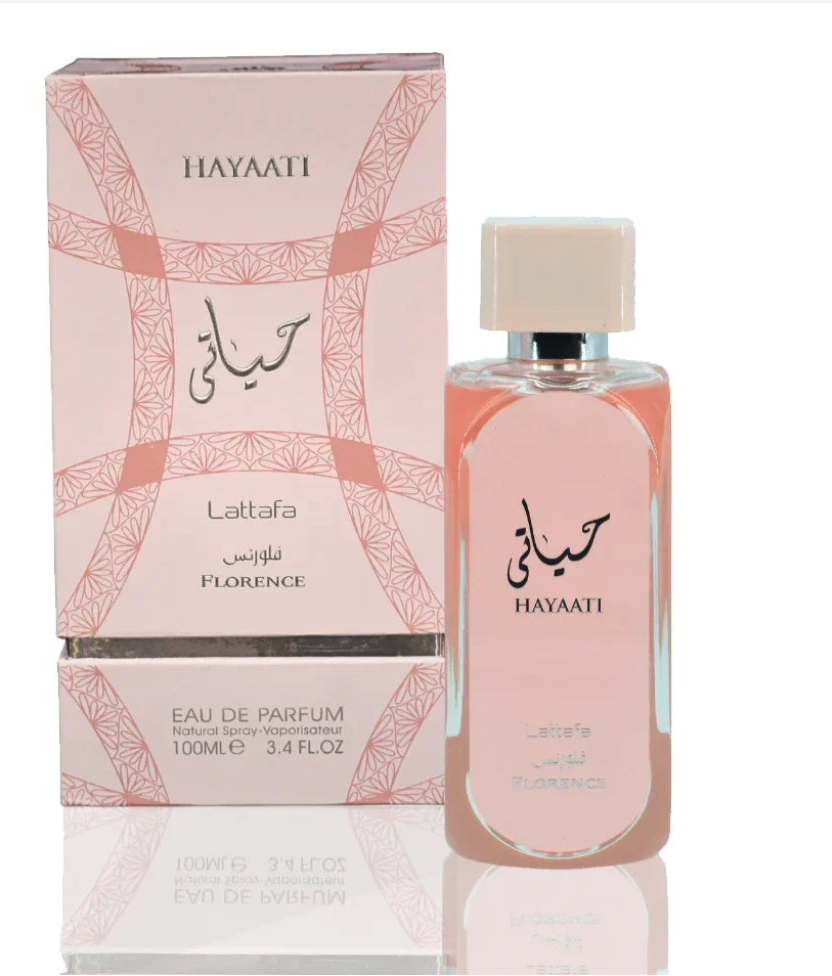 HAYAATI FLORENCE Mujeres EDP - 100 Ml (3.40z) por LATTAFA